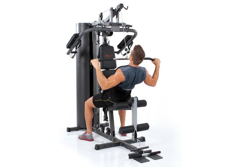 Multigym Finnlo Autark 600 Butterfly Lats Rodd Bänk Ben Arm 