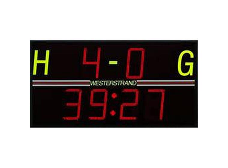 Resultattavla Scoreboard Football F300B Trådlös | Fjärrkontroll | 170x90x11 cm 