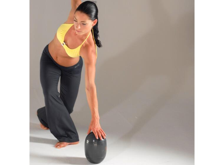 Staby Fitnessball IO-Ball Liten äggformad pilatesboll 