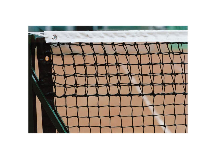 Tennisnät Court Royal Double Row 12,8 m | 6 dubbla maskrader | Kantband 
