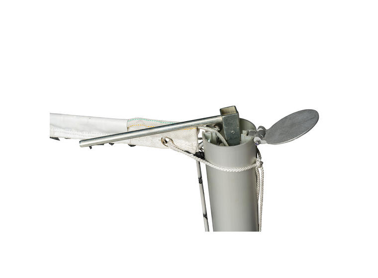 Tennisstolpar aluminium ø 83mm 2 st Runda stolpar inklusive golvhylsor 