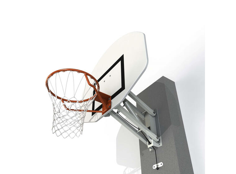 Basketställning väggmonterad Justerbar höjd gasfjädring 