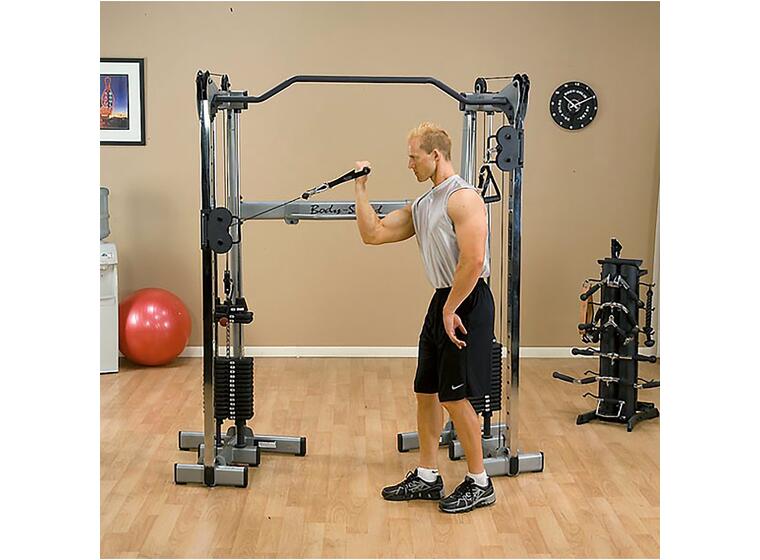 Body-Solid Cable-Crossover 198x103x212 cm | 2 x 72,5 kg 