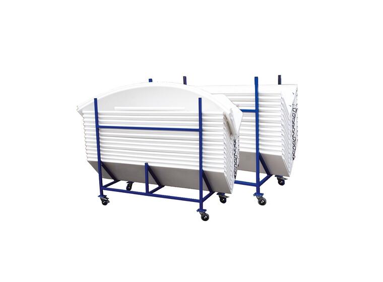 Innebandysarg Träning 20x10 m 1 transportvagn 