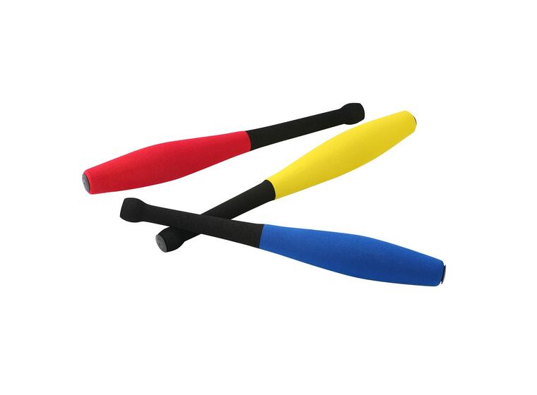 Jongleringskäglor mjuka 3 st Skumkäglor| 50 cm | 215 g 