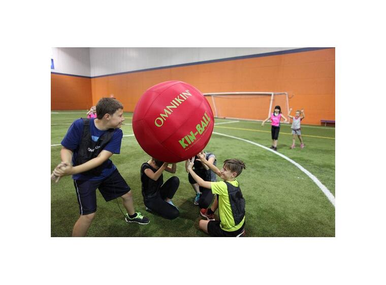 KIN-BALL Utomhusboll för barn 84 cm Träningsboll för Kinboll 