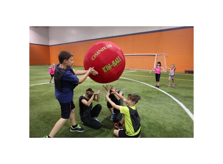 KIN-BALL Utomhusboll för barn 84 cm Träningsboll för Kinboll 