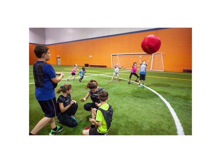 KIN-BALL Utomhusboll för barn 84 cm Träningsboll för Kinboll 