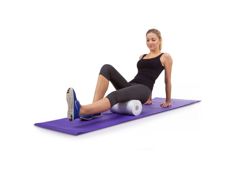 Massagerulle mjuk | Bindvävsmassage Fascia roller 30 x 15 cm | Vit 