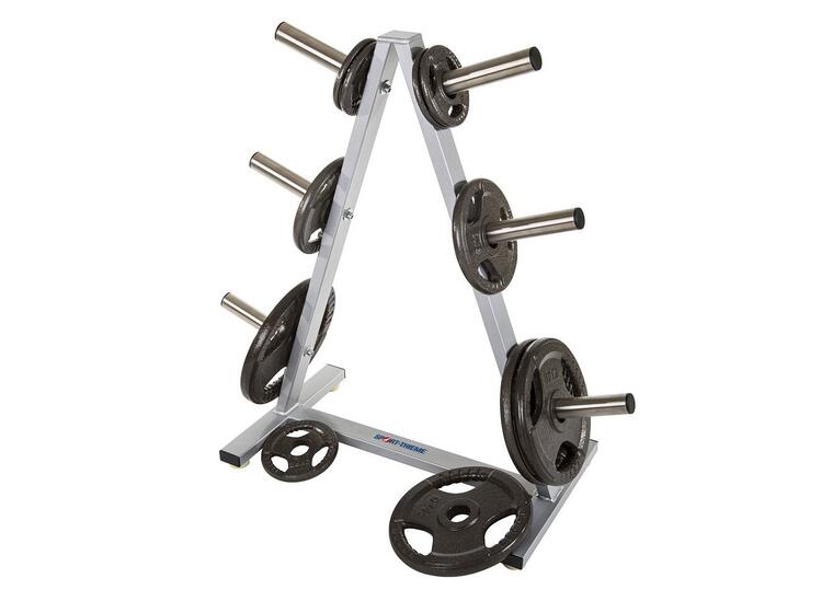 Ställning för viktskivor 50 mm 6 st 25 cm långa konsoller 