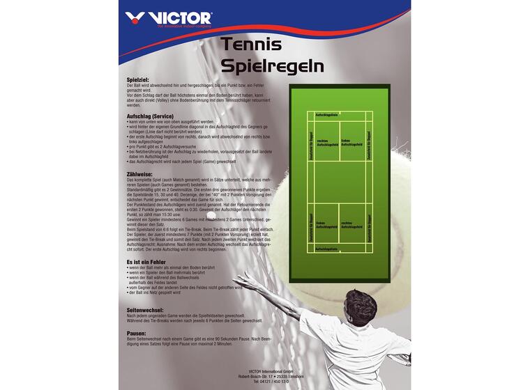 Tennis set "Winner" 10 rack | 20 bollar | väska 