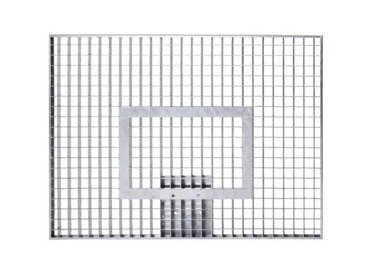 Basketplatta Silent 120x90 cm Galvaniserat stålgaller 