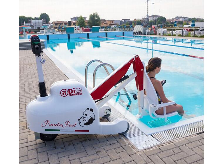 Bassänghiss Digi Panda Pool Tål 150 kg 