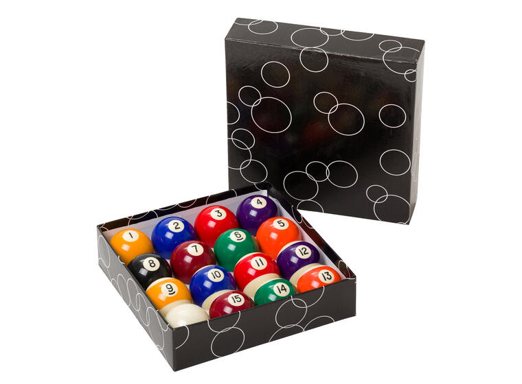 Biljardbollar Pool Sport 57,2 mm Set med kvalitetsbollar till biljard 