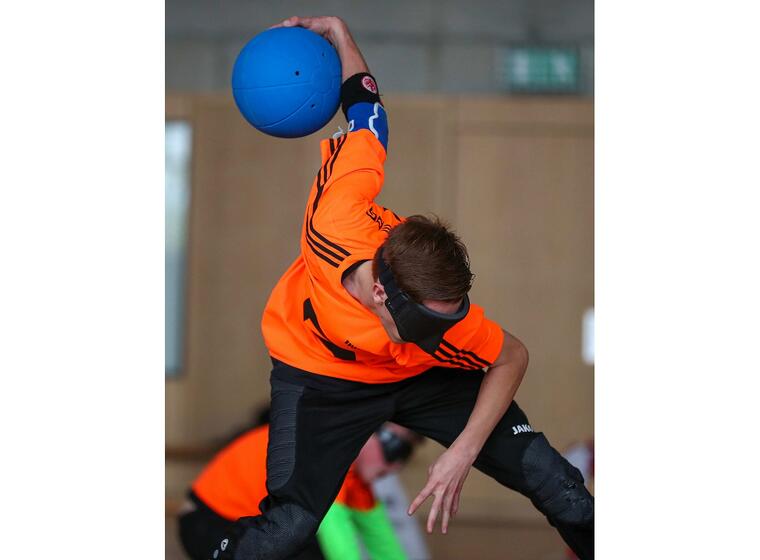 Goalboll WV 25 cm med bjällra Tävlingsboll för synskadade 