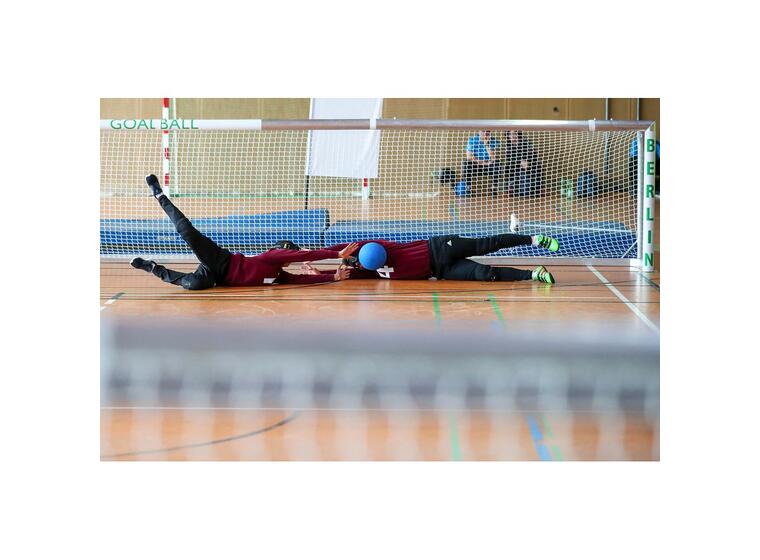 Goalboll WV 25 cm med bjällra Tävlingsboll för synskadade 