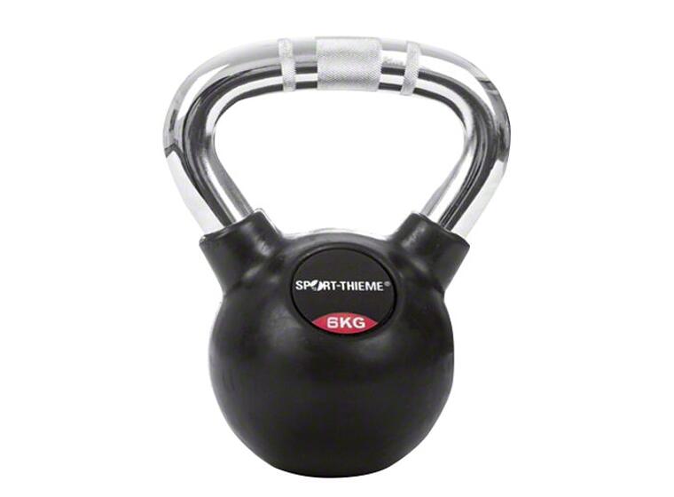 Kettlebell Gummerad Sport-Thieme  6 kg 1 st 