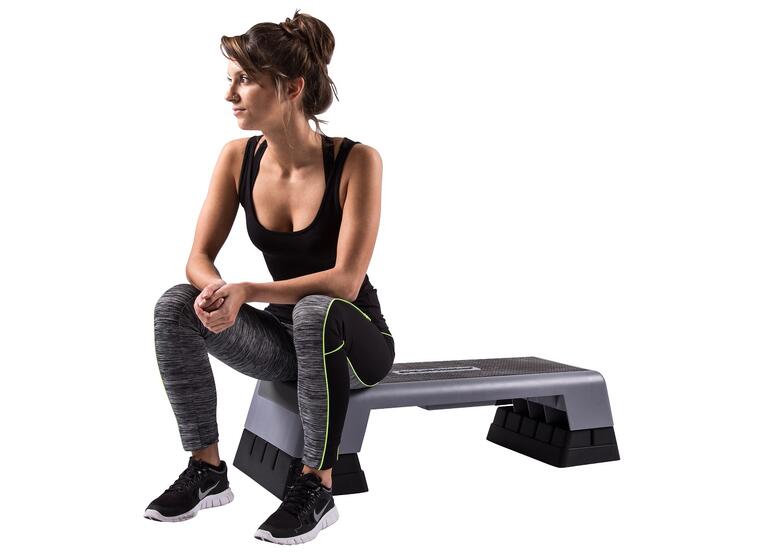 Stepbräda Sport-Thieme Justerbar i 3 nivåer 15cm, 20cm, 25cm 