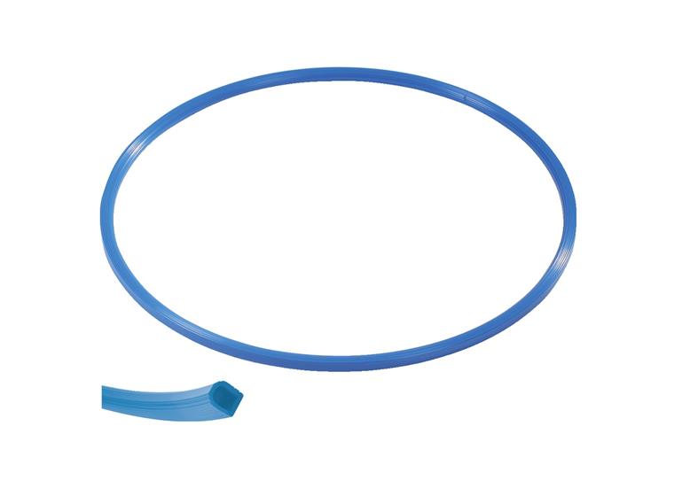 Tunnband i plast 50 cm | Blå Rockring med kantprofil