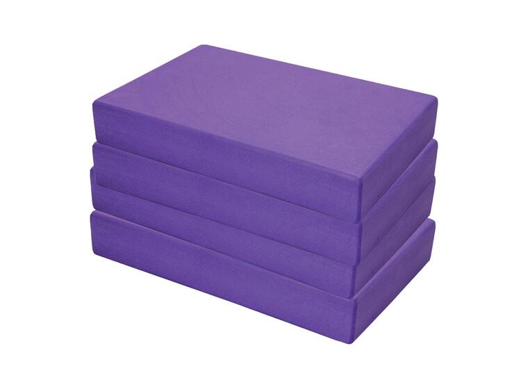 Yogablock i EVA skum - 20 st 305 x 205 x 50 mm | Lila 