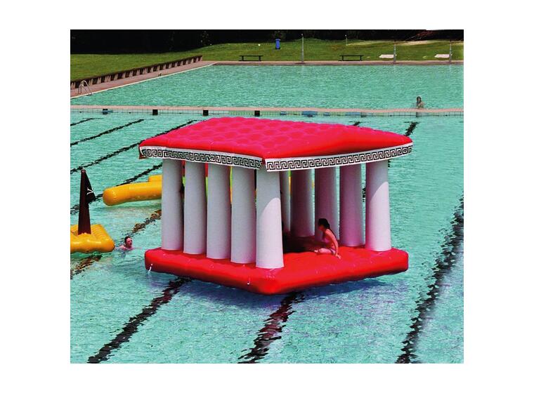 Airkraft Flotte Tempel | Klorresistent 4,0x4,0x2,5m | Havsvattenbeständig 