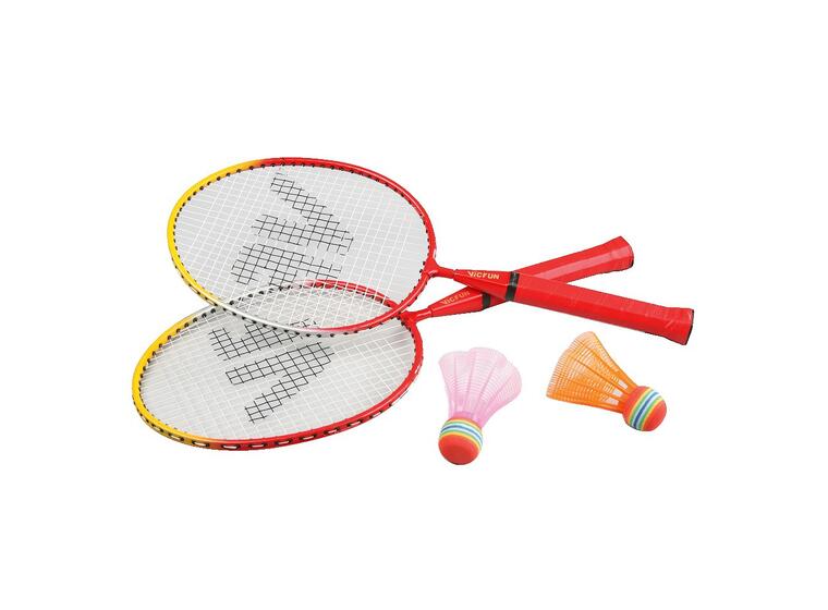 Badmintonset Smash för Barn 2 rack och 2 bollar 