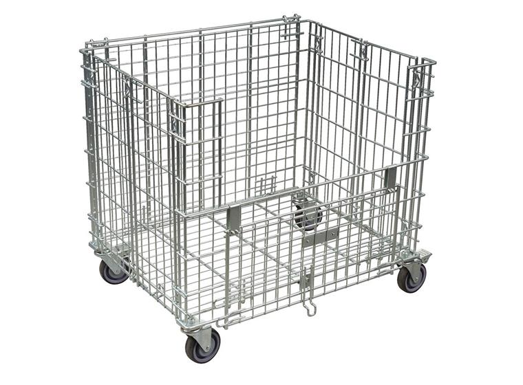 Bollvagn Jumbo L 73x60x80 cm Mycket stabil förvaringsvagn för bollar 