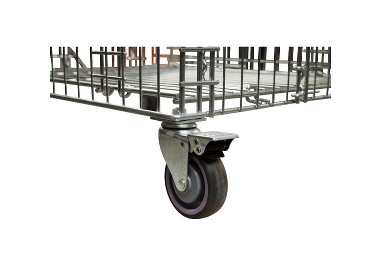 Bollvagn Jumbo L 73x60x80 cm Mycket stabil förvaringsvagn för bollar 