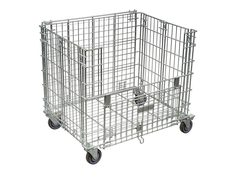 Bollvagn Jumbo L 73x60x80 cm Mycket stabil förvaringsvagn för bollar 