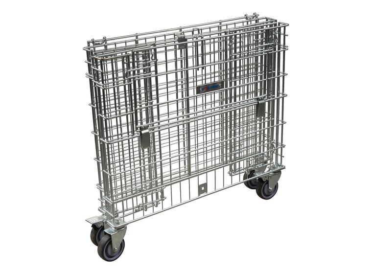 Bollvagn Jumbo L 73x60x80 cm Mycket stabil förvaringsvagn för bollar 