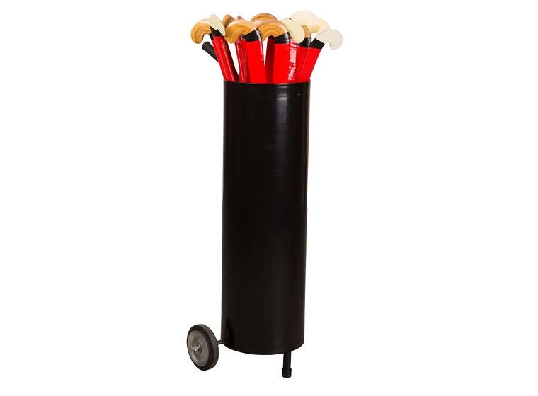 Förvaringsvagn för innebandyklubbor 280 cm hög | 30 st klubbor 