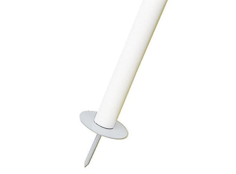 Markfäste | Spets | för hörnflagga Passar till 30mm och 50mm stolpar 