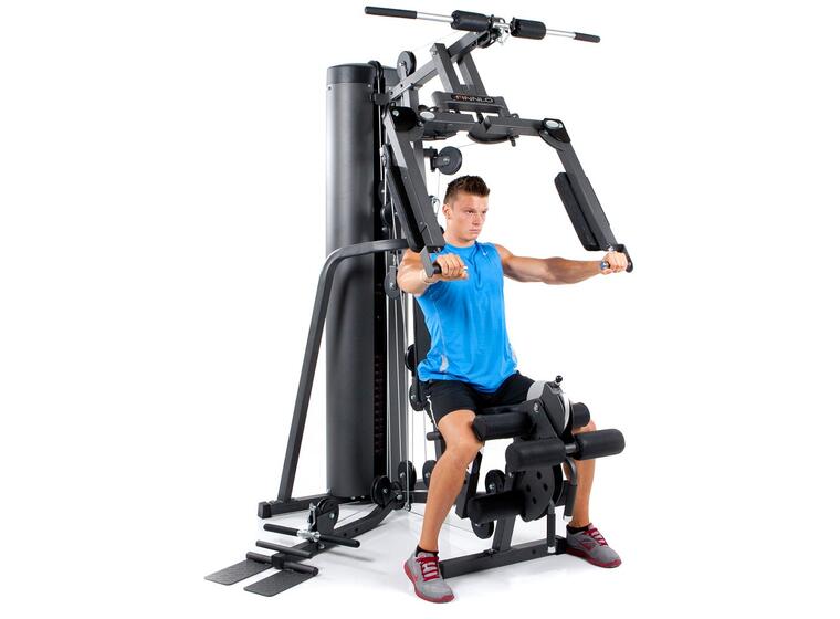 Multigym Finnlo "Autark 1500" Butterfly | Latsstång | Bencurl mm 