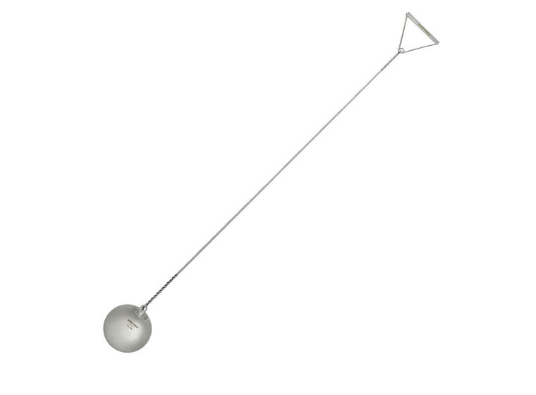 Slägga för tävling och träning 7,26 kg | diameter 124 mm 