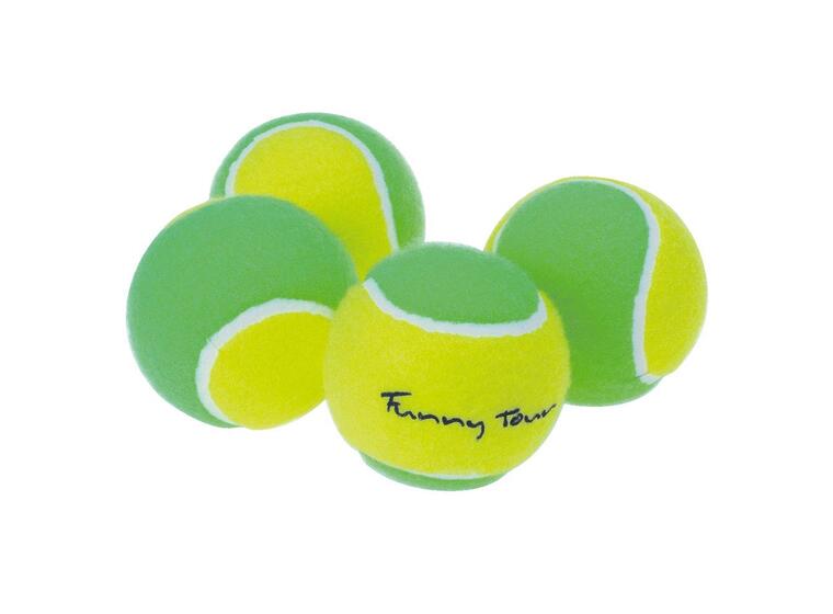 Tennisbollar Soft Fun |  Lägre studs 60 stycken | Grön Nivå 1 (9-12+ år) 