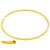 Tunnband i plast 50 cm | Gul 