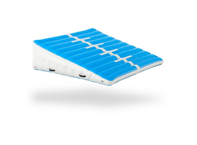 AirIncline | Med pump AirTrack ramp | 200x200x60-10 cm
