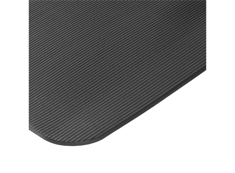 Airex Fitline matta 180x60x1 cm Träningsmatta - Antrasitt med hål