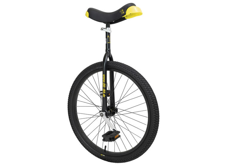 Enhjuling Qu-Ax Luxus 24 | Svart Minimum benlängd: 68 cm 