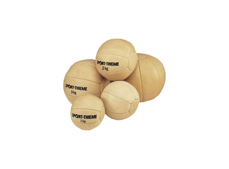 Medicinboll Klassisk i läder 3 kg
