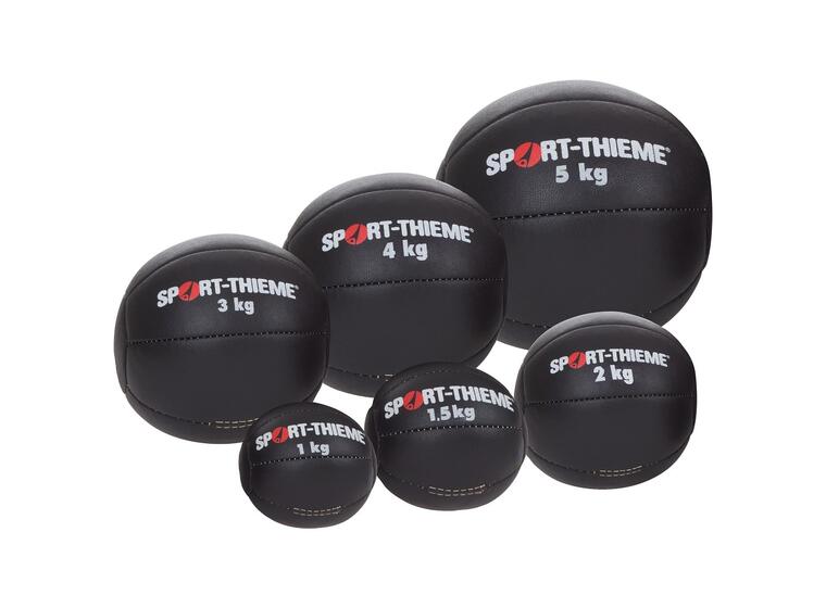 Medicinbollar set med 6 st. Äkta kohud 1 kg, 1,5 kg, 2 kg, 3 kg, 4 kg, 5 kg 