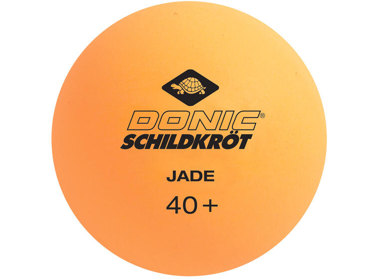 Bordtennisbollar Schildkröt Jade Orange 6-pack med pingisbollar 
