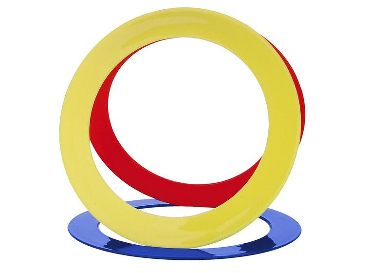 Jongleringsringar 3 st. 24 cm, 56 gram - 3 färger 