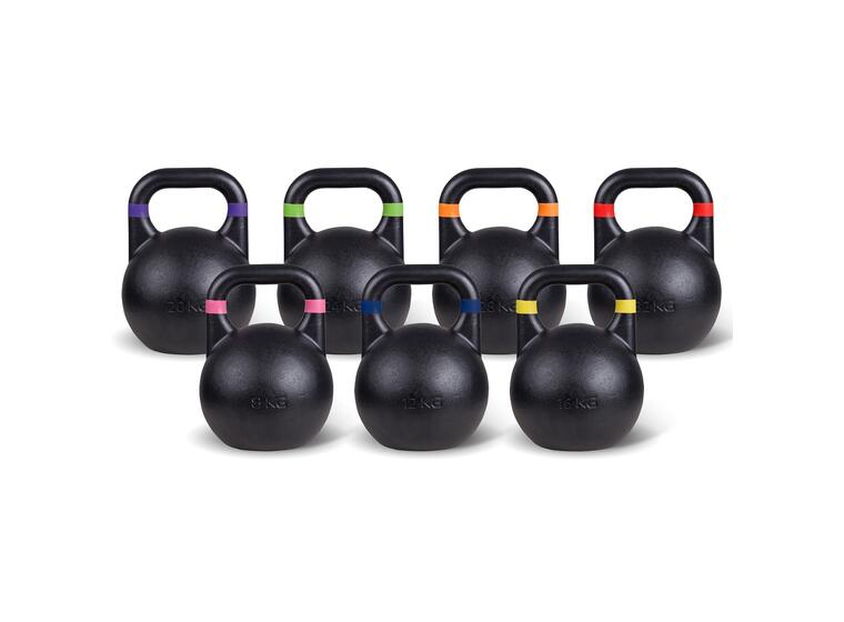 Kettlebell Set Competition 7 st kettlebells i olika vikt 