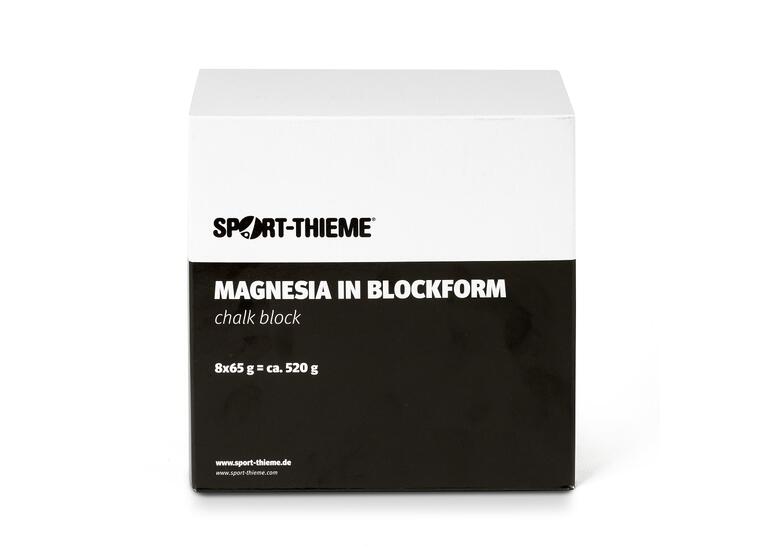 Magnesium i blockform set 8 st Magnesiumkarbonat à 65 gram 
