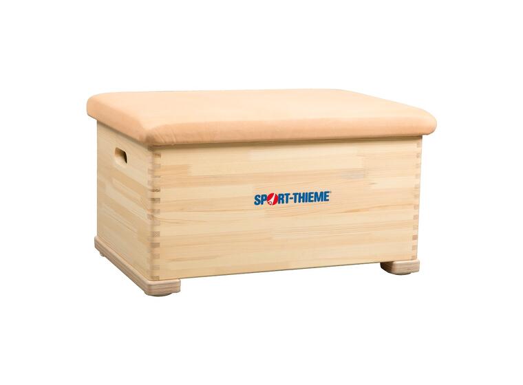 Pallplint  | Plyobox med lädertopp TÜV/GS certifierad | 70 x 50 x 40 cm 