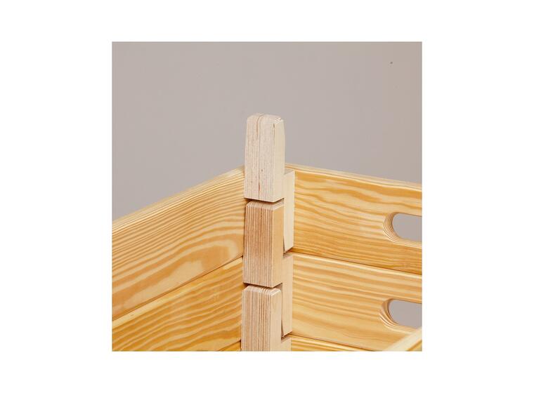 Plint Standard 4 st. sektioner Utan hjul | TÜV/GS godkänd | Furu 