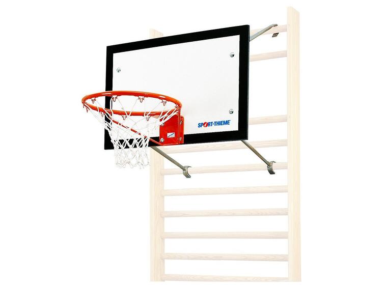 Tilbehör Basketbollstälning för ribbstol Stativ, korg, nät och platta 