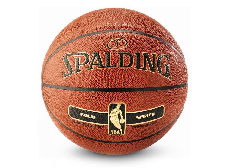 Basketboll Spalding NBA Gold strl 7 Användning inomhus och utomhus