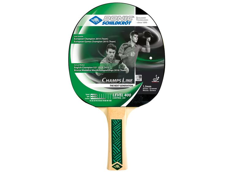 Bordtennisracket Donic Champs 400 ITTF-godkänt | nybörjare 